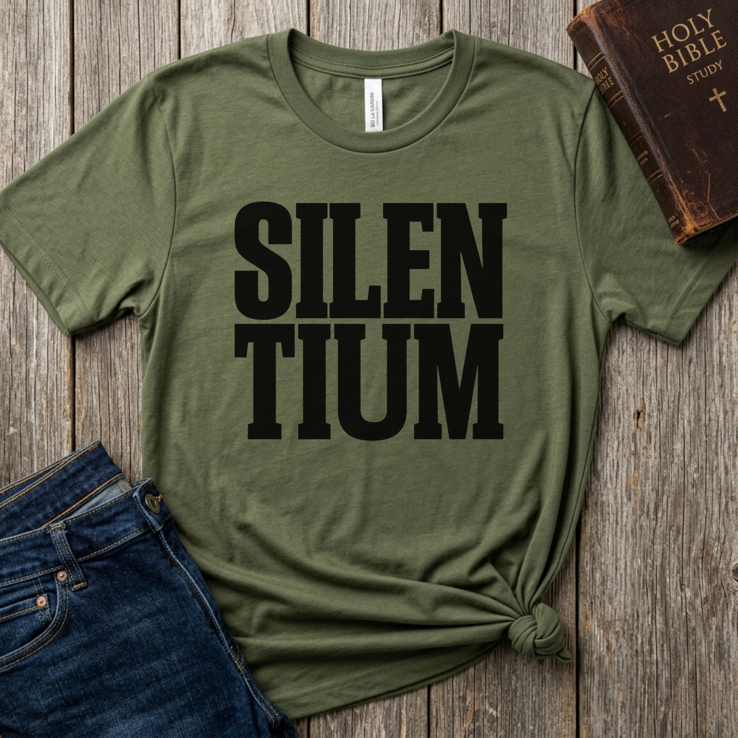 Silentium Christian Streetwear Tee