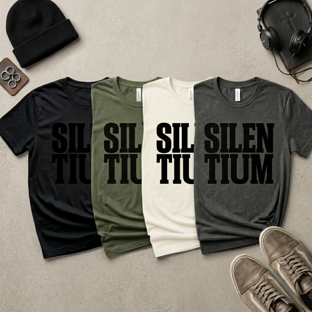 Silentium Christian Streetwear Tee