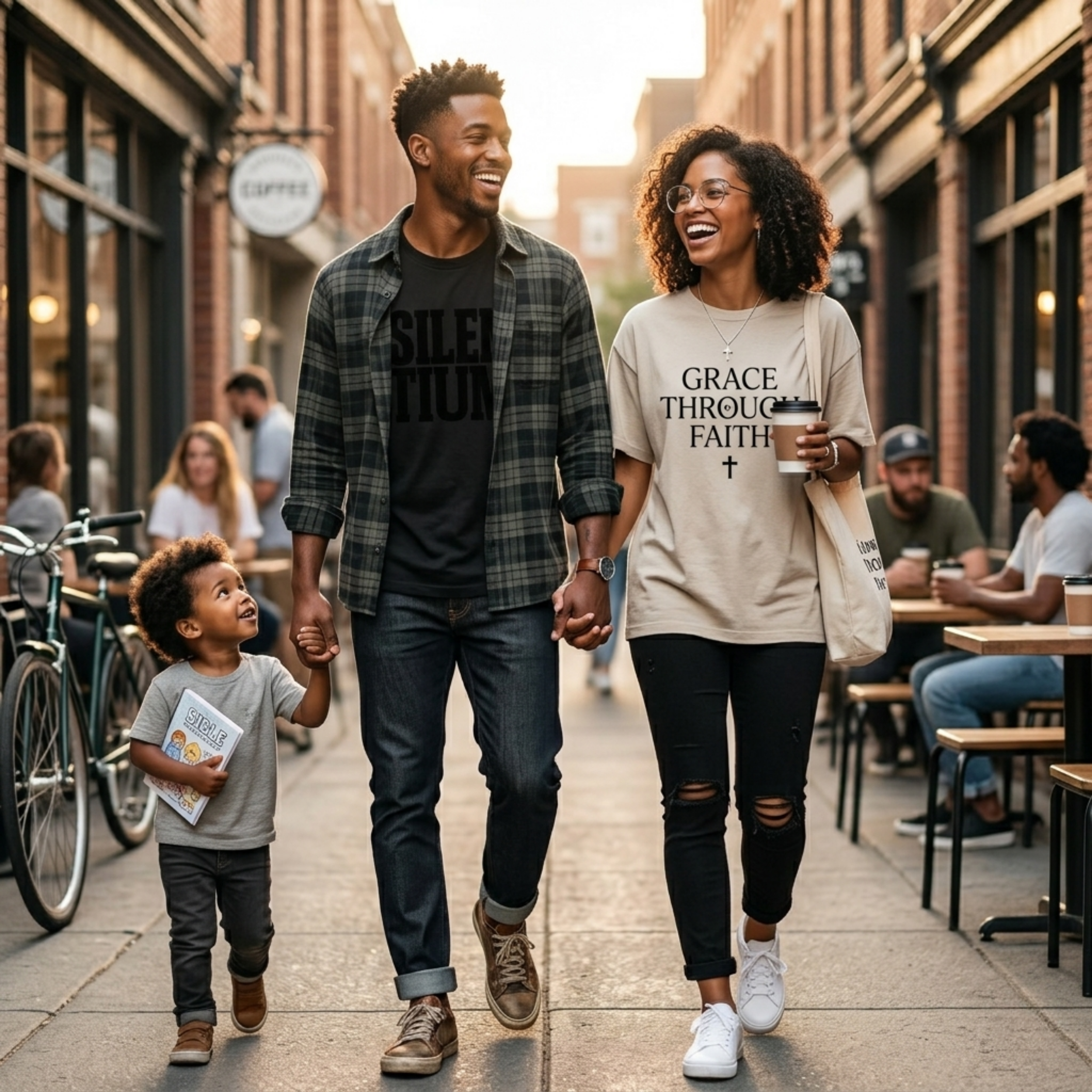 Silentium Christian Streetwear Tee