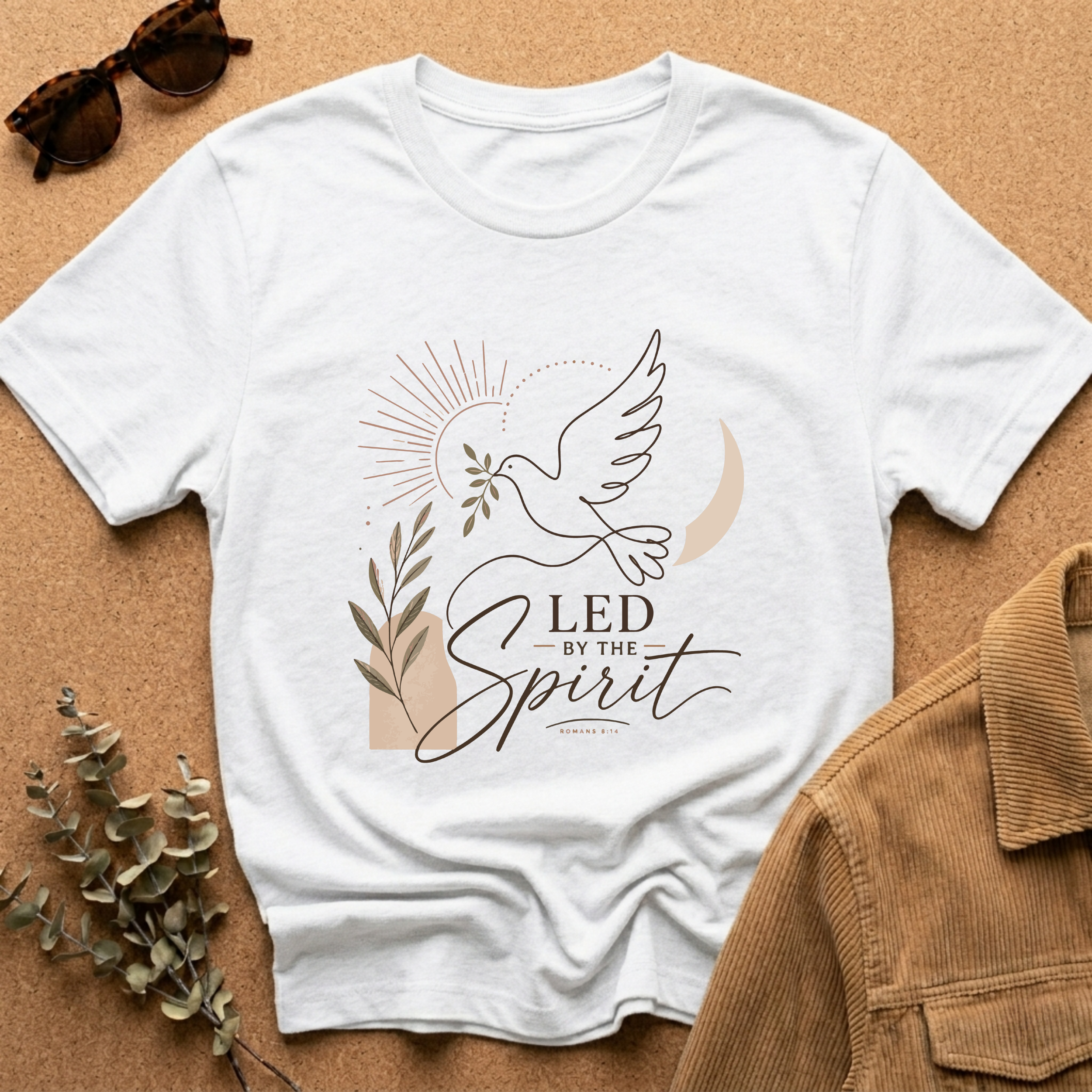 Led by the Spirit Christian T-Shirt