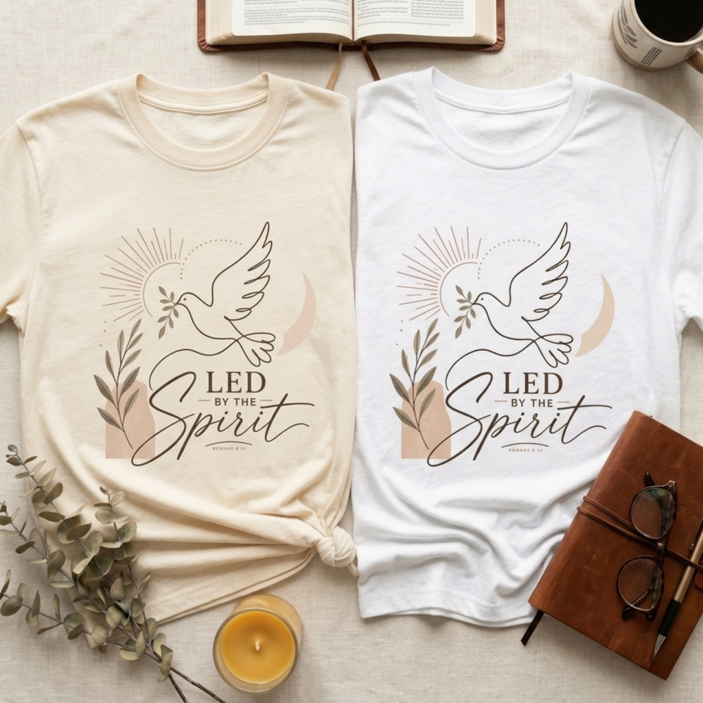 Led by the Spirit Christian T-Shirt