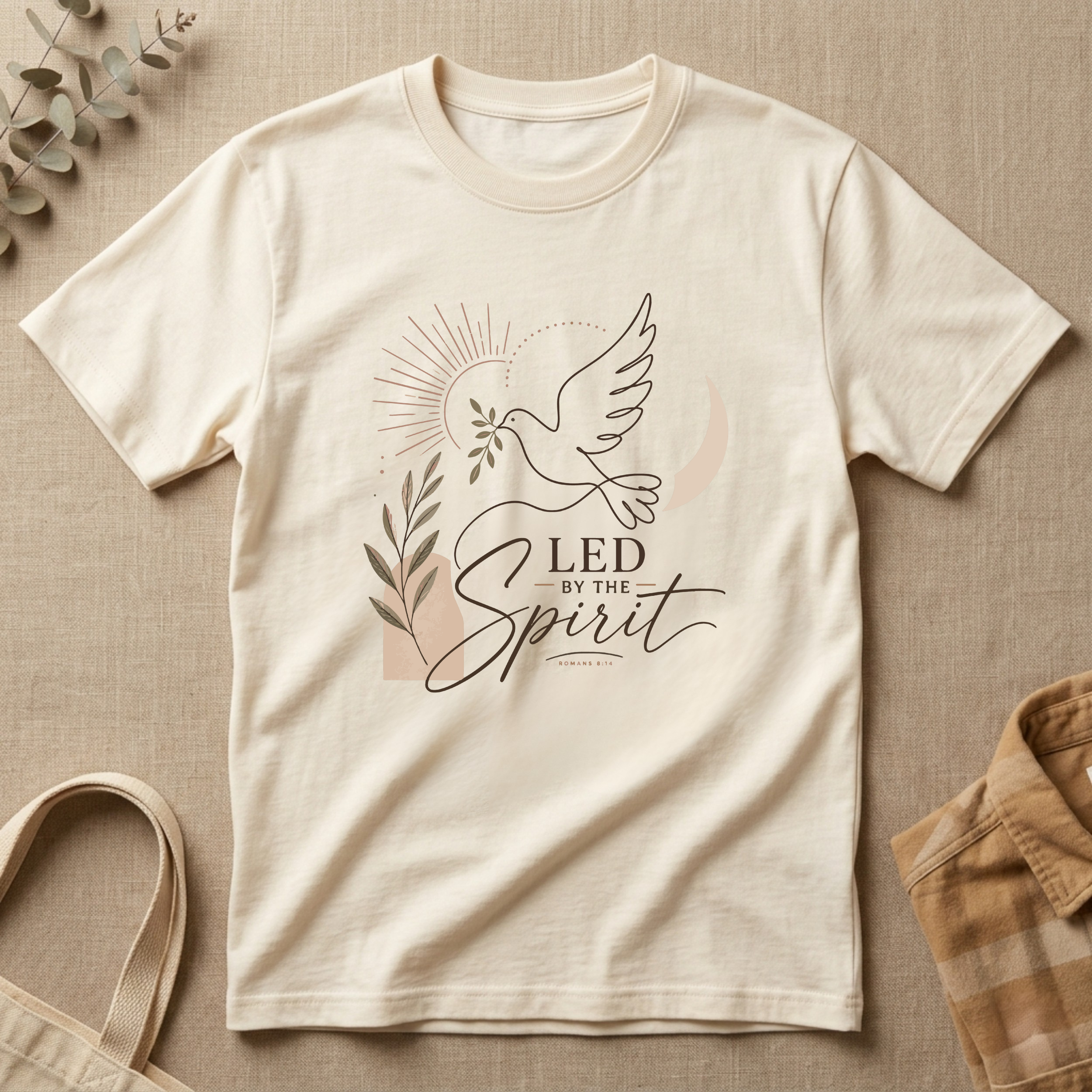 Led by the Spirit Christian T-Shirt