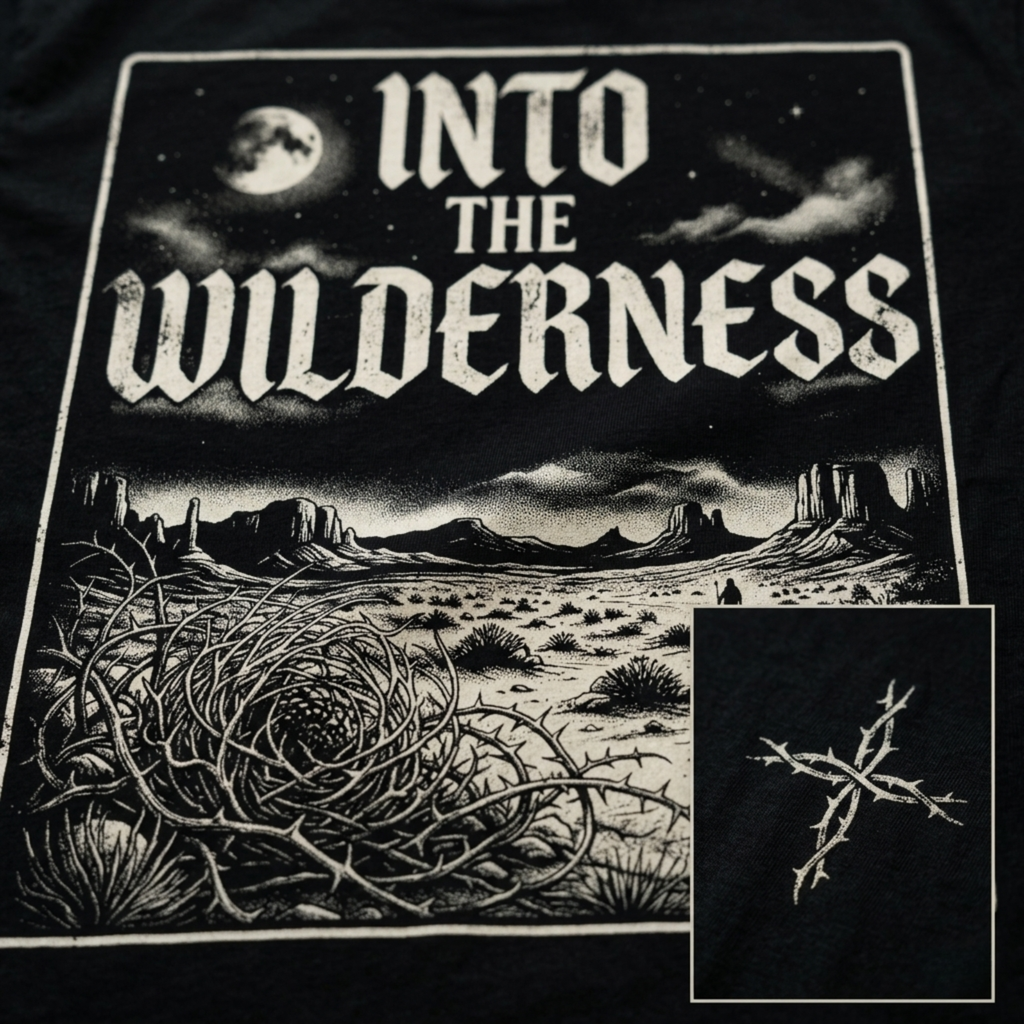 Into the Wilderness Christian Shirt