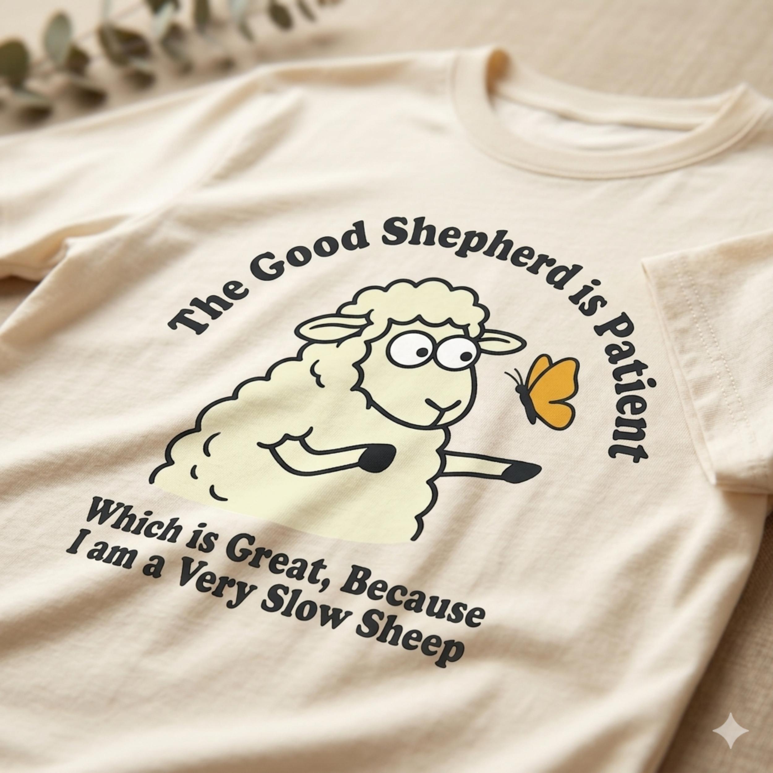 The Good Shepherd Is Patient Christian Shirt