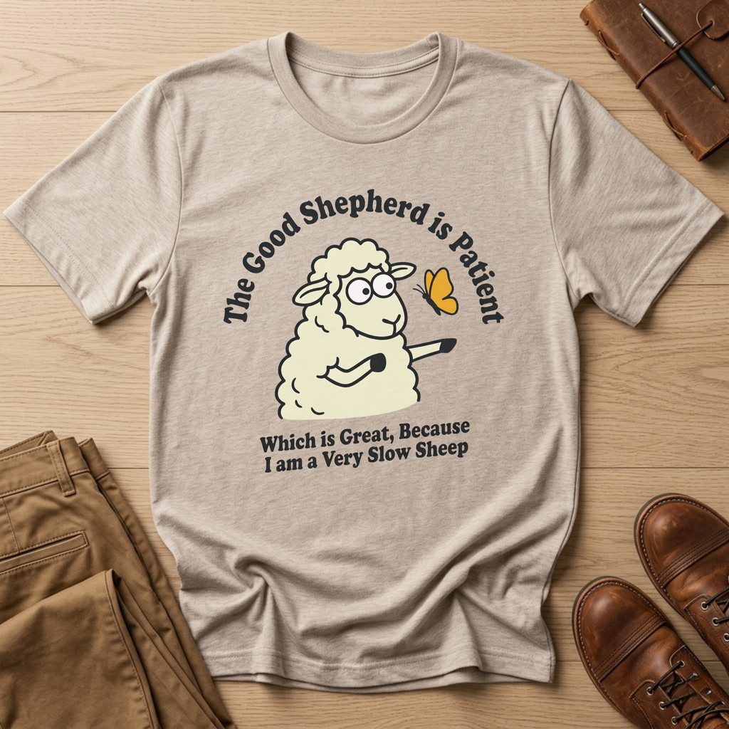 The Good Shepherd Is Patient Christian Shirt