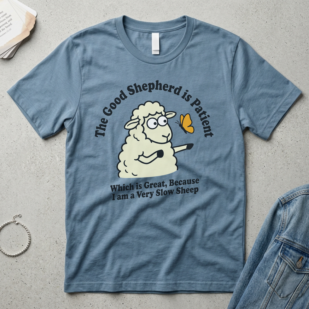 The Good Shepherd Is Patient Christian Shirt
