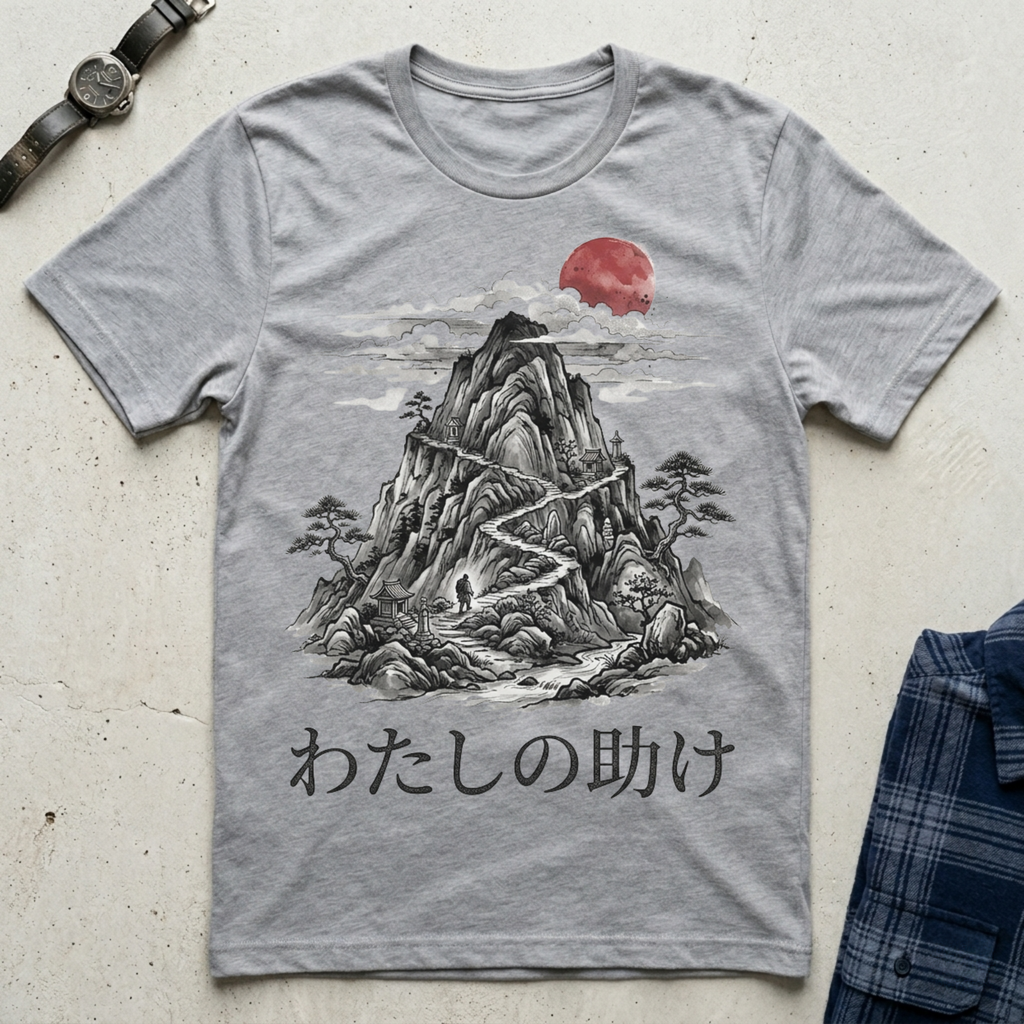 My Help Comes From The Lord Mountain Shirt