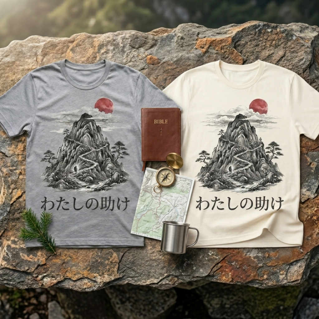 My Help Comes From The Lord Mountain Shirt