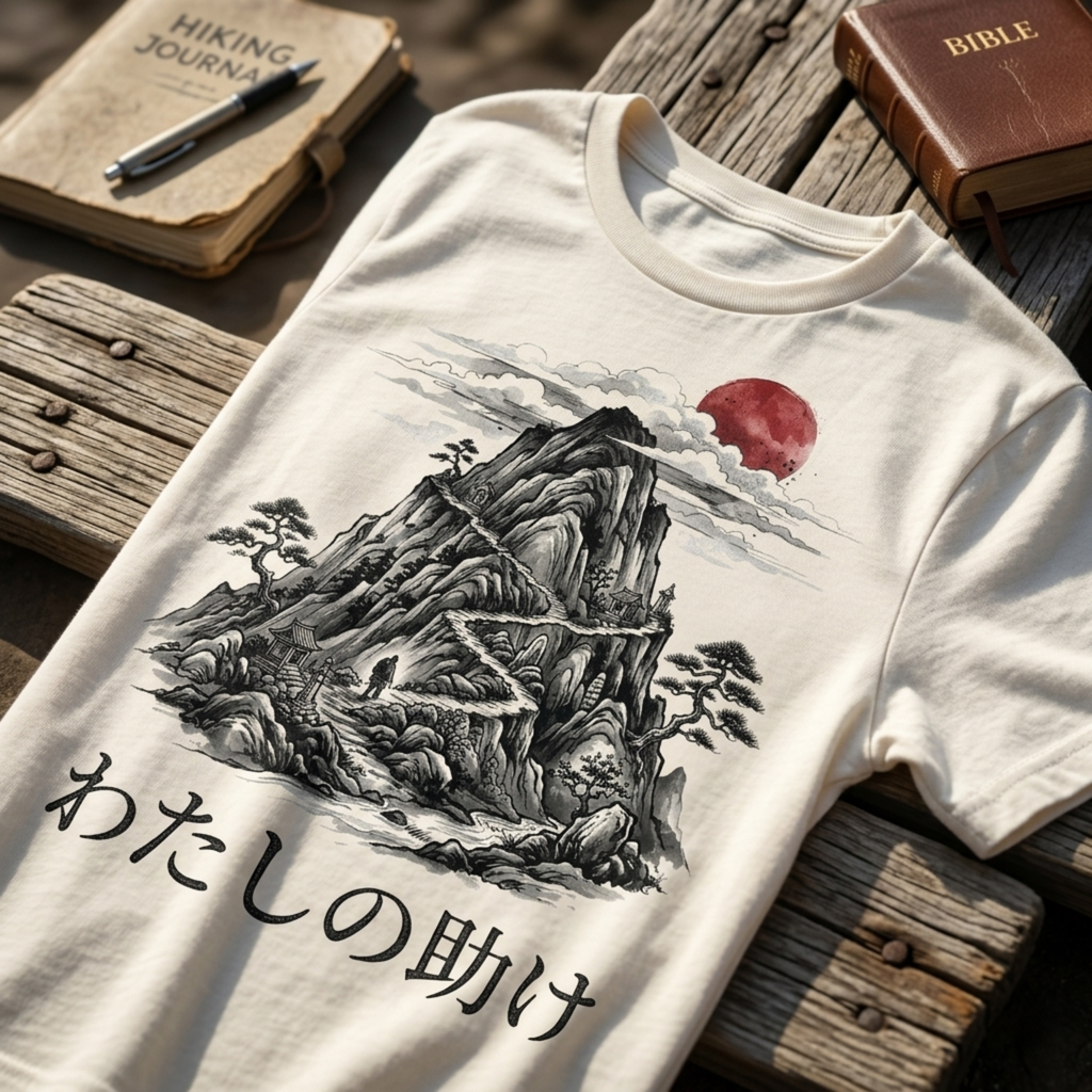 My Help Comes From The Lord Mountain Shirt