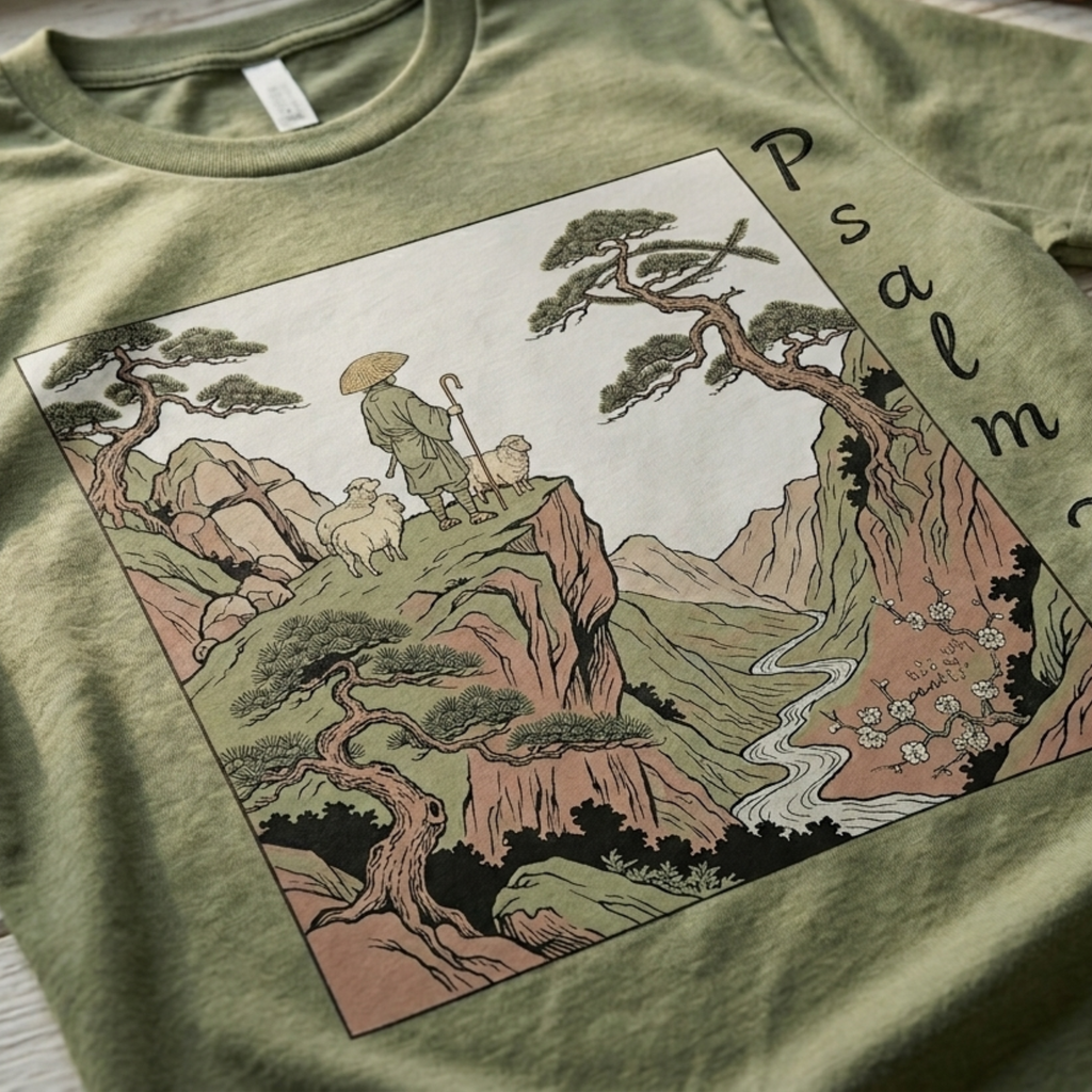 Psalm 23 Shepherd Shirt