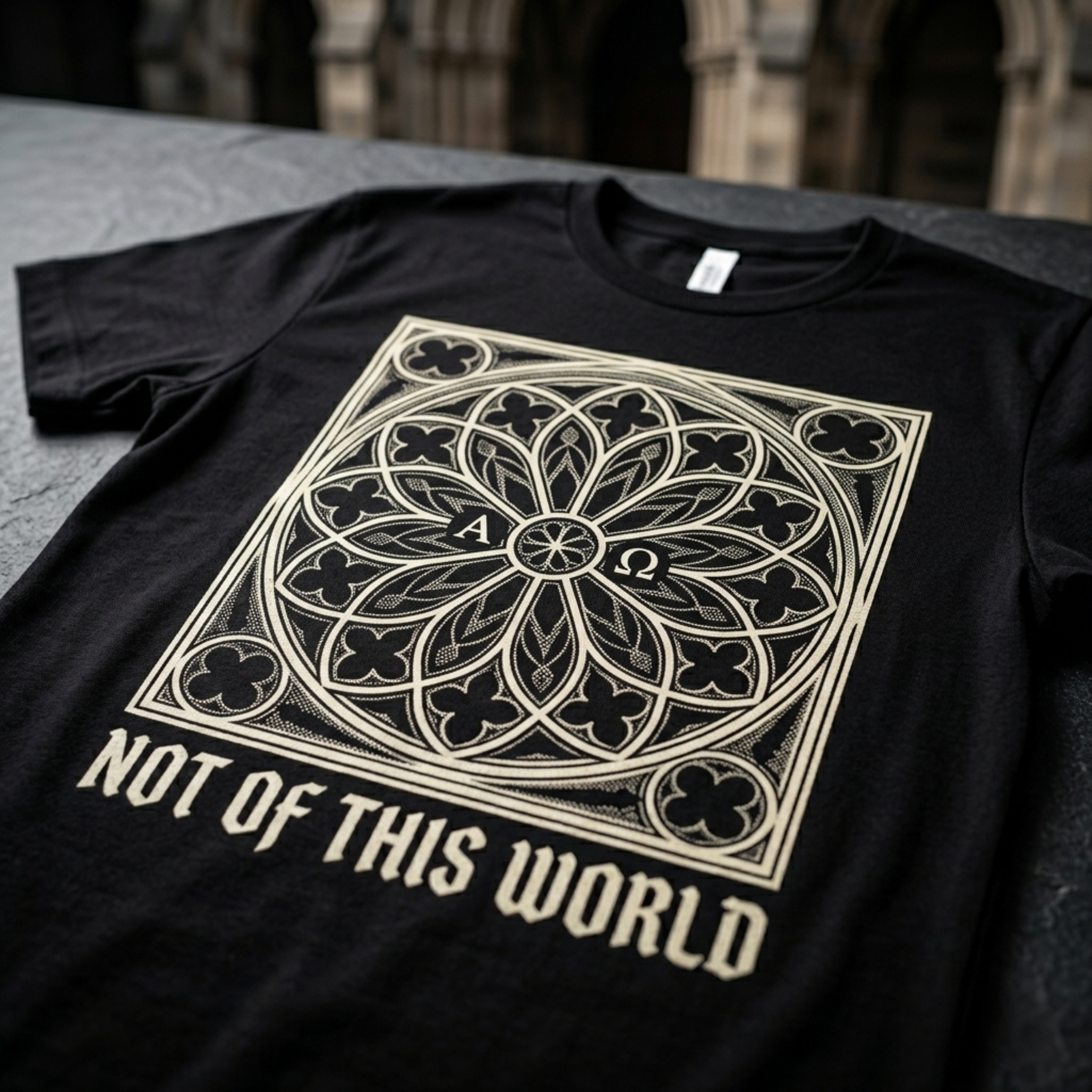 Not Of This World Christian Gothic T-Shirt