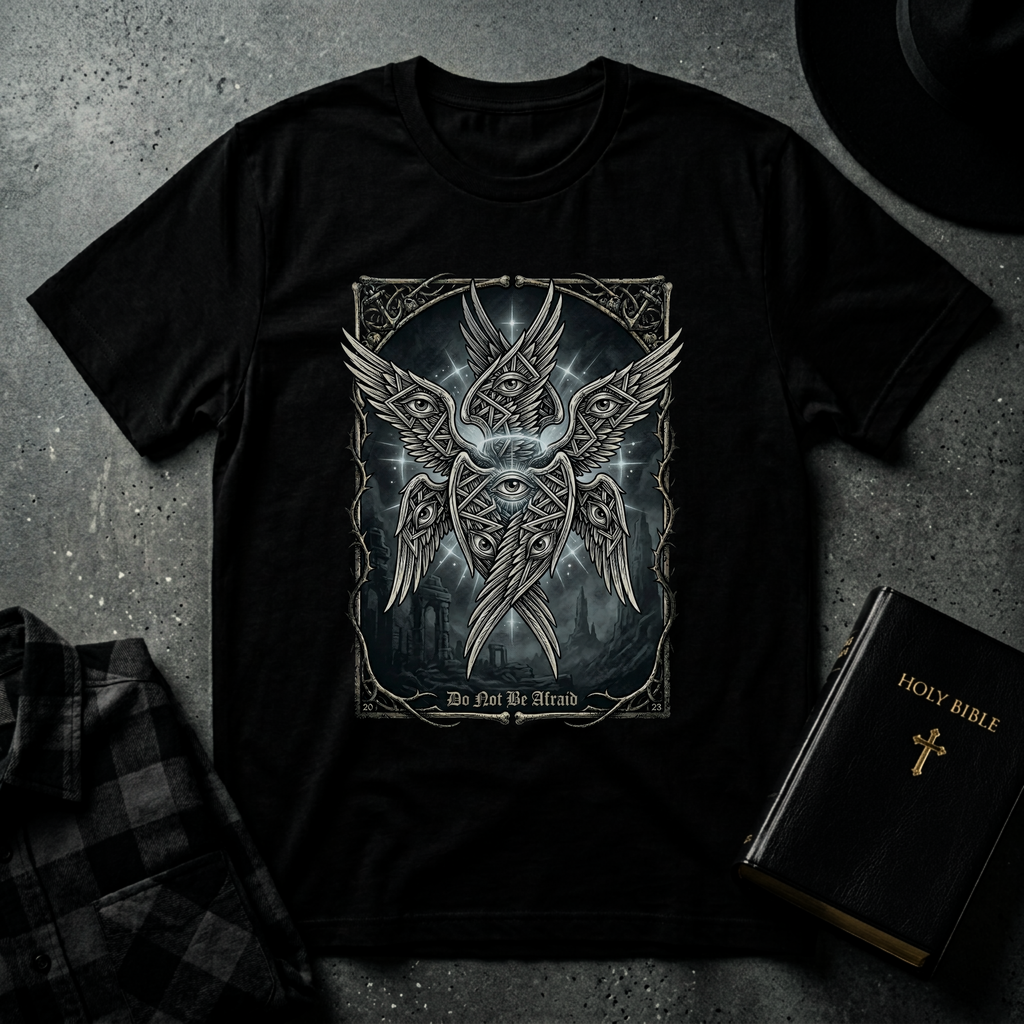 Do Not Be Afraid Christian Angel T-Shirt