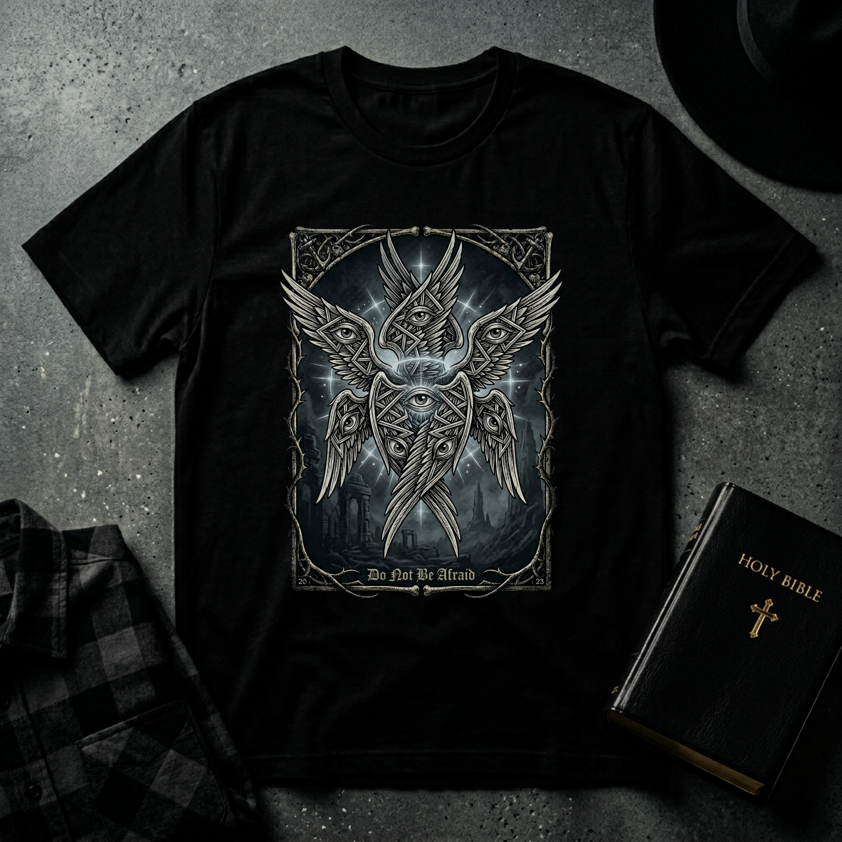 Do Not Be Afraid Christian Angel T-Shirt