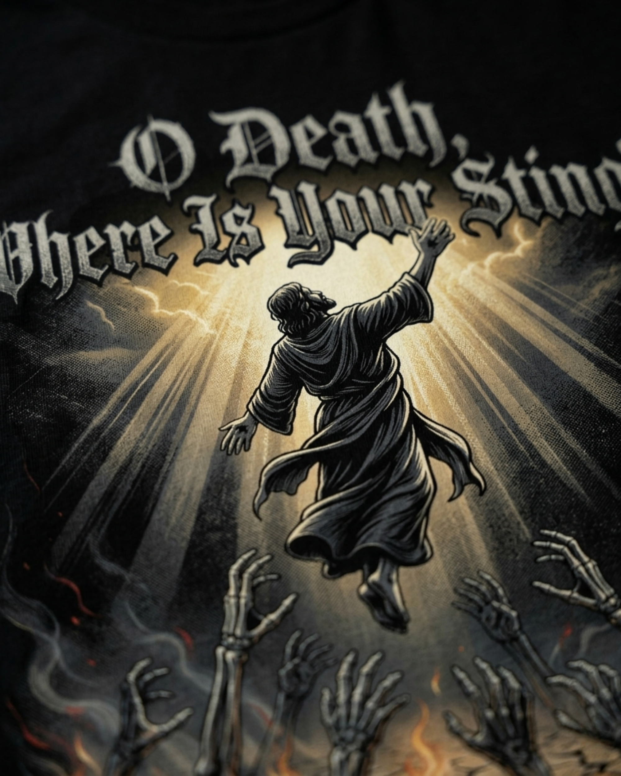 O Death Where Is Your Sting T-Shirt