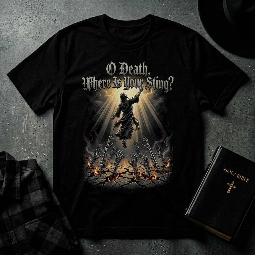 O Death Where Is Your Sting T-Shirt