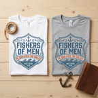 Fishers of Men Shirt Matthew 4:19 Christian T-Shirt