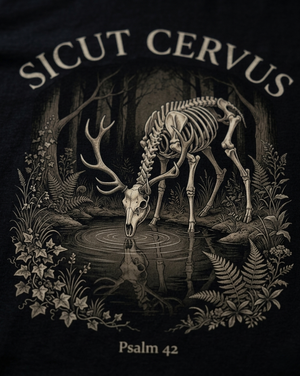 Sicut Cervus Christian Shirt