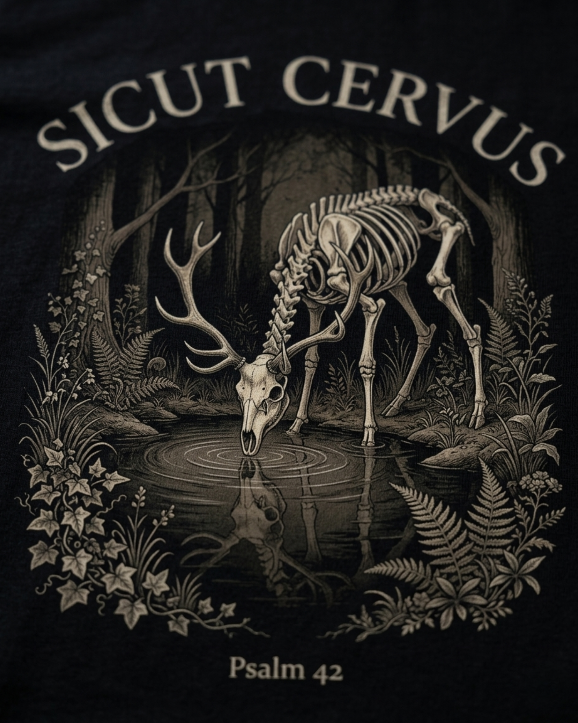 Sicut Cervus Christian Shirt