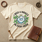 I Need A Miracle On Every Green Golf Shirt