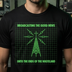 Post-Apocalyptic Broadcast Faith T-Shirt