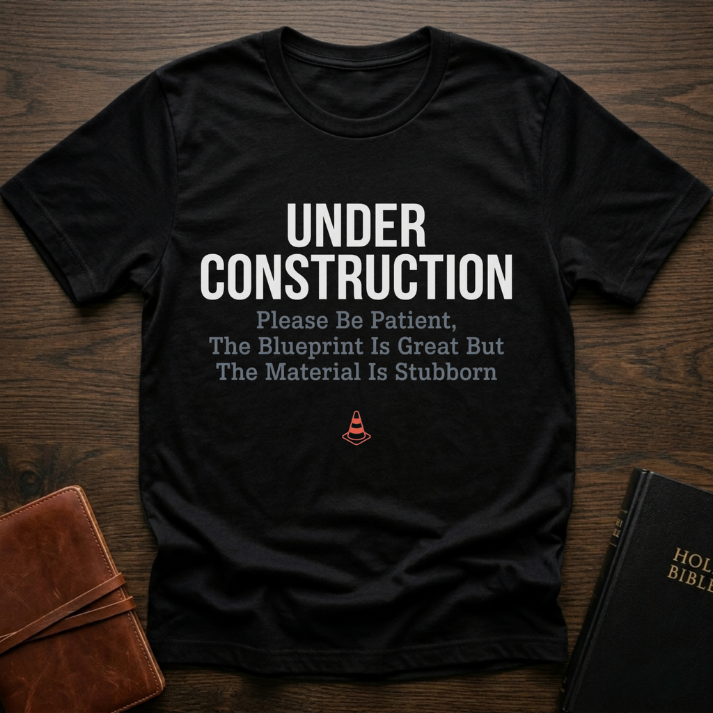 Under Construction Christian Humor T-Shirt