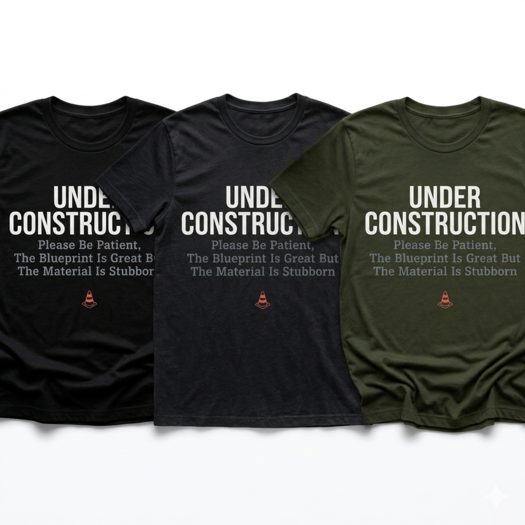 Under Construction Christian Humor T-Shirt