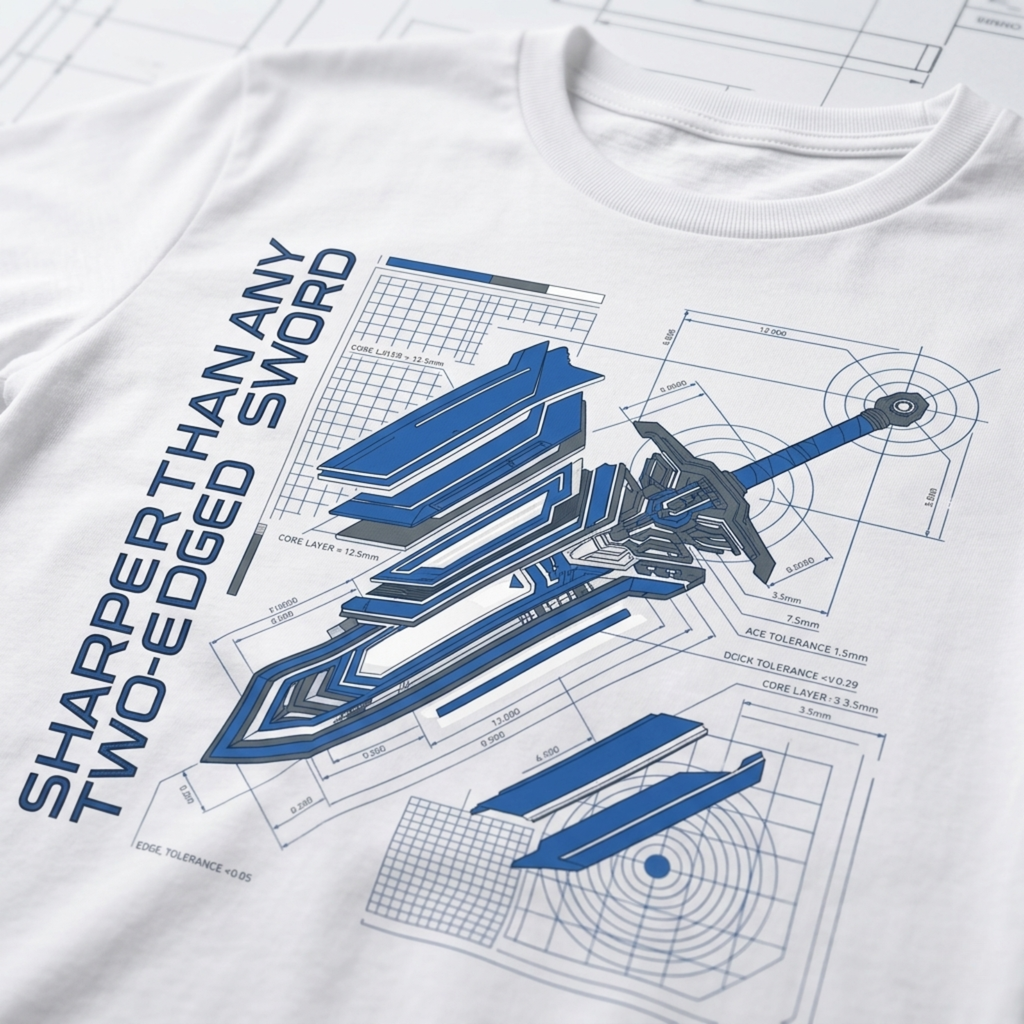 Sharper Than Any Two Edged Sword Shirt