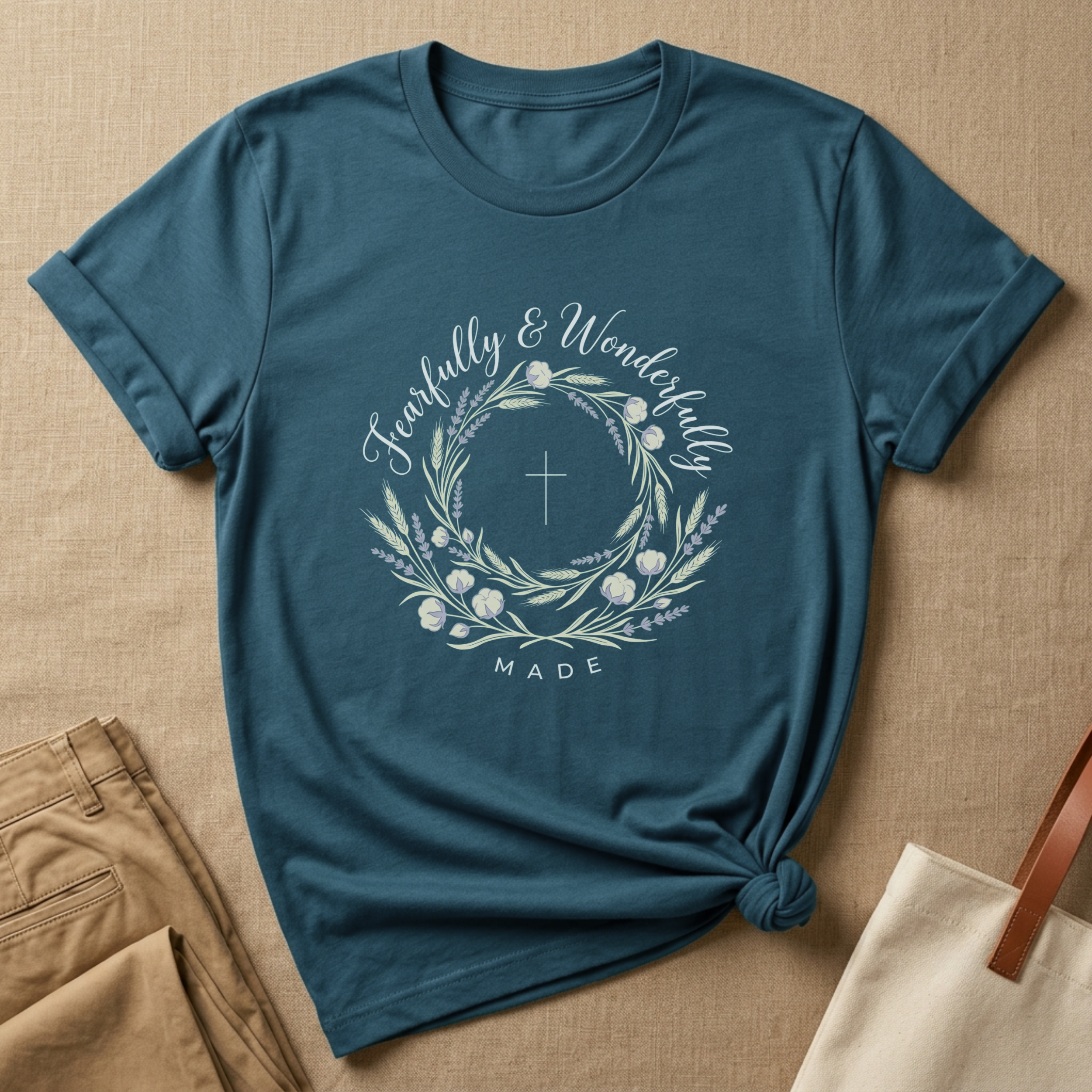 Fearfully and Wonderfully Made Christian T-Shirt