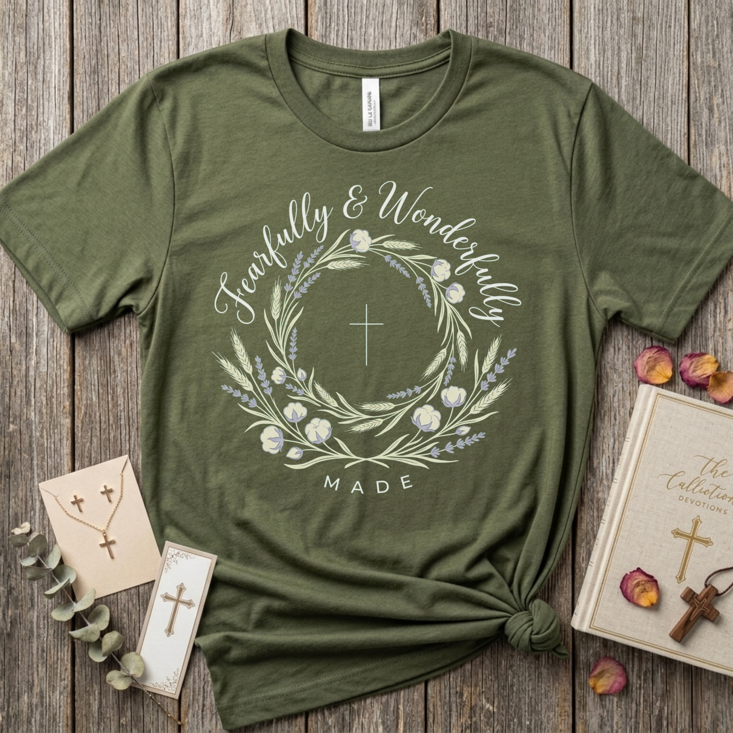 Fearfully and Wonderfully Made Christian T-Shirt