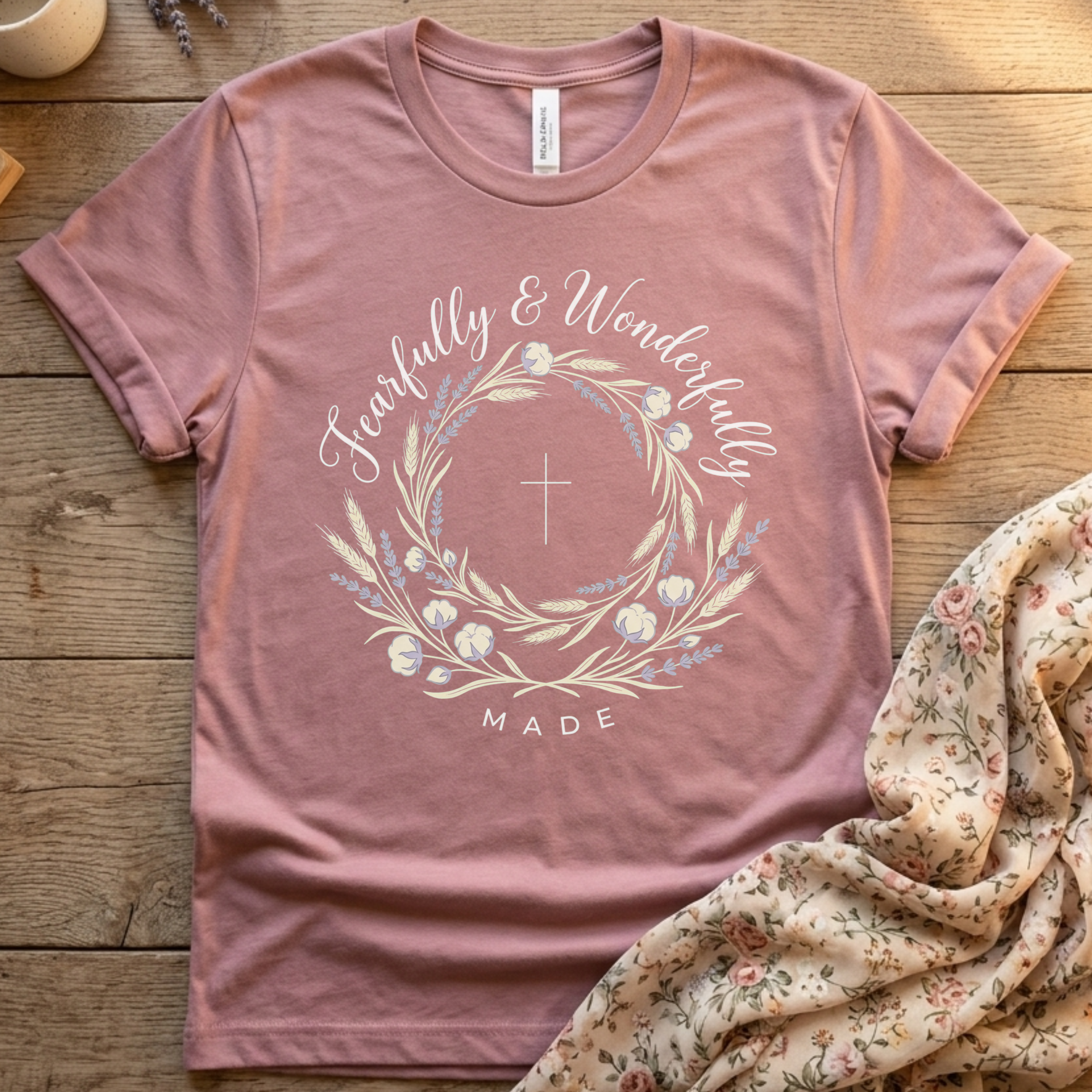 Fearfully and Wonderfully Made Christian T-Shirt