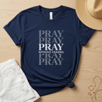 Pray Without Ceasing Minimalist Tee