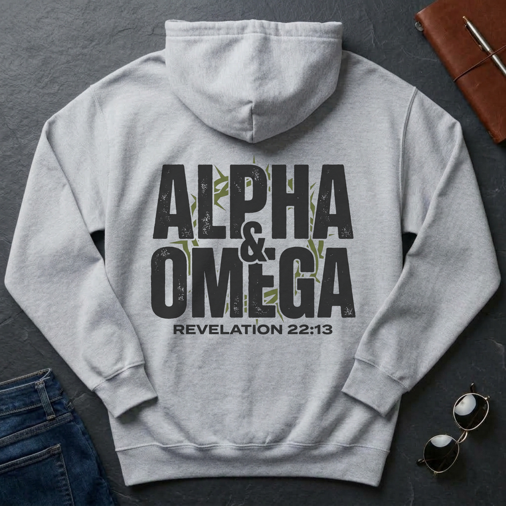 Alpha & Omega Christian Hoodie