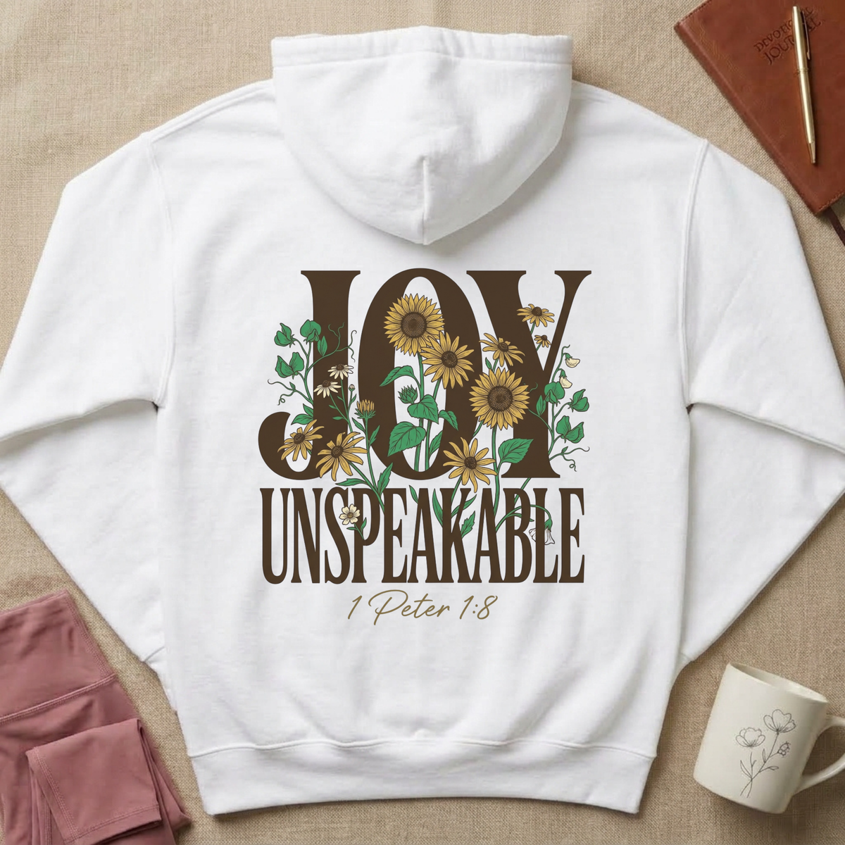 Joy Unspeakable Christian Hoodie