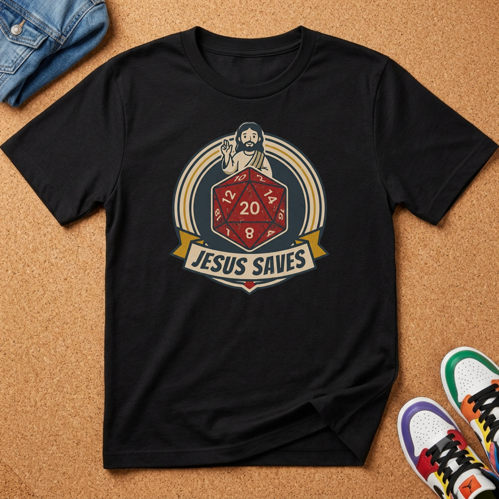 Jesus Saves Gamer Kids Shirt