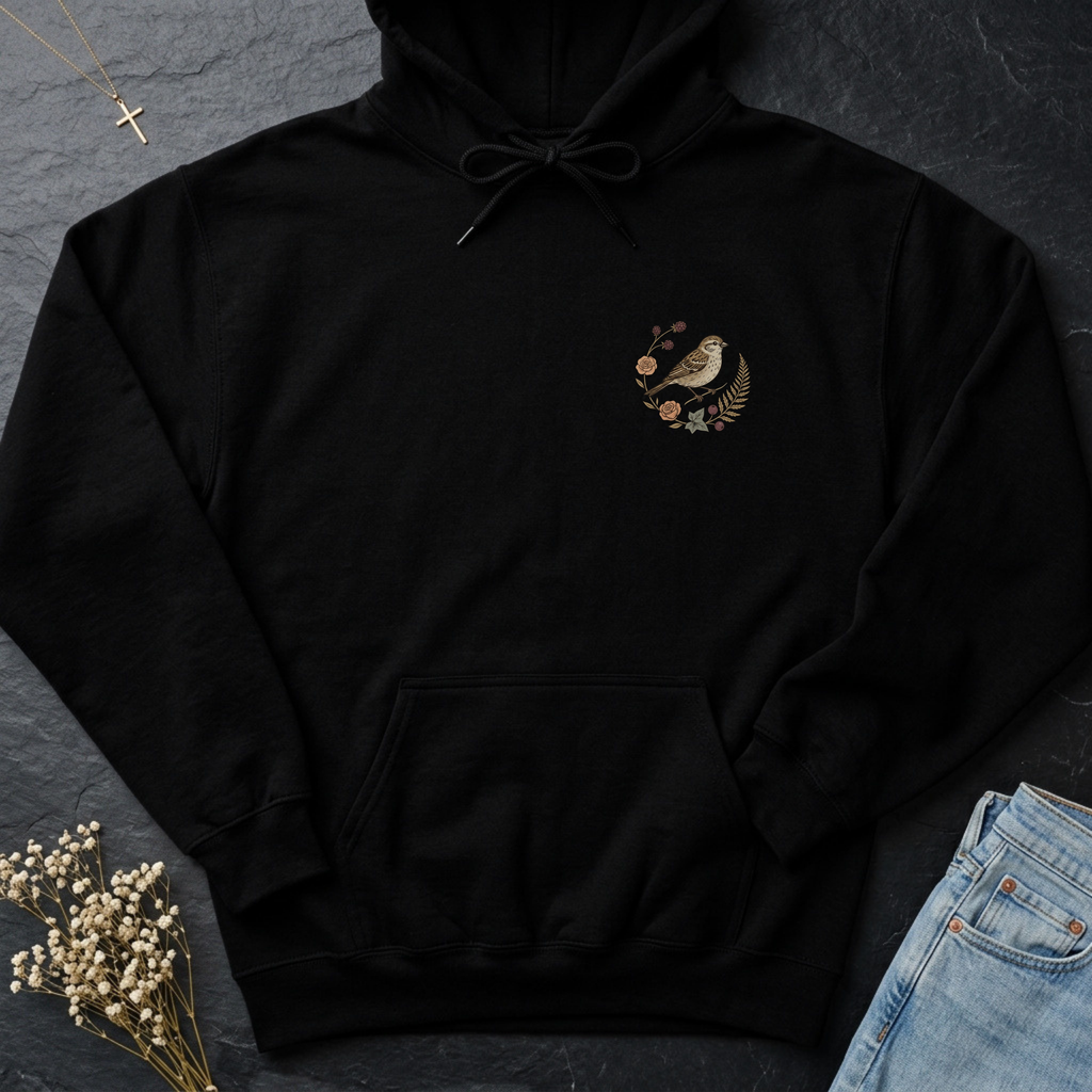 It is Well Floral Hoodie