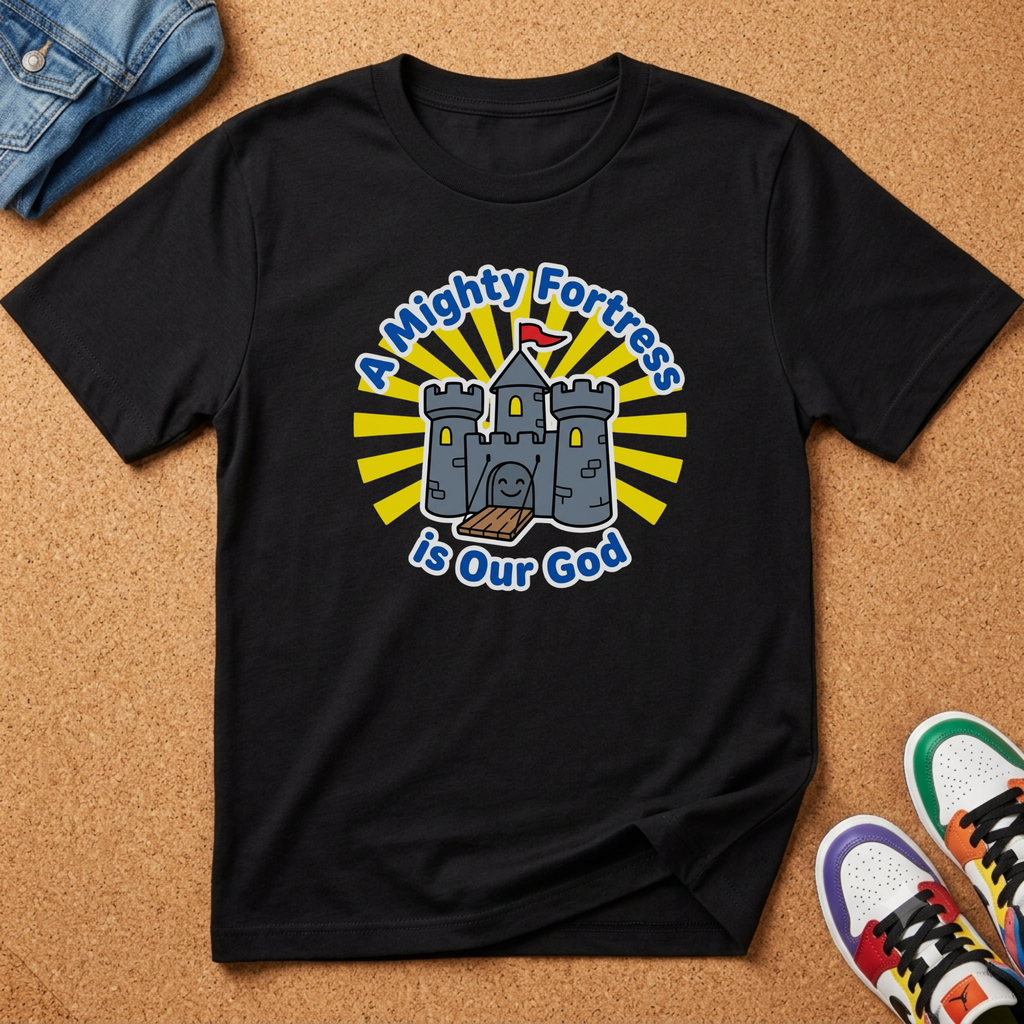 A Mighty Fortress Kids T-Shirt