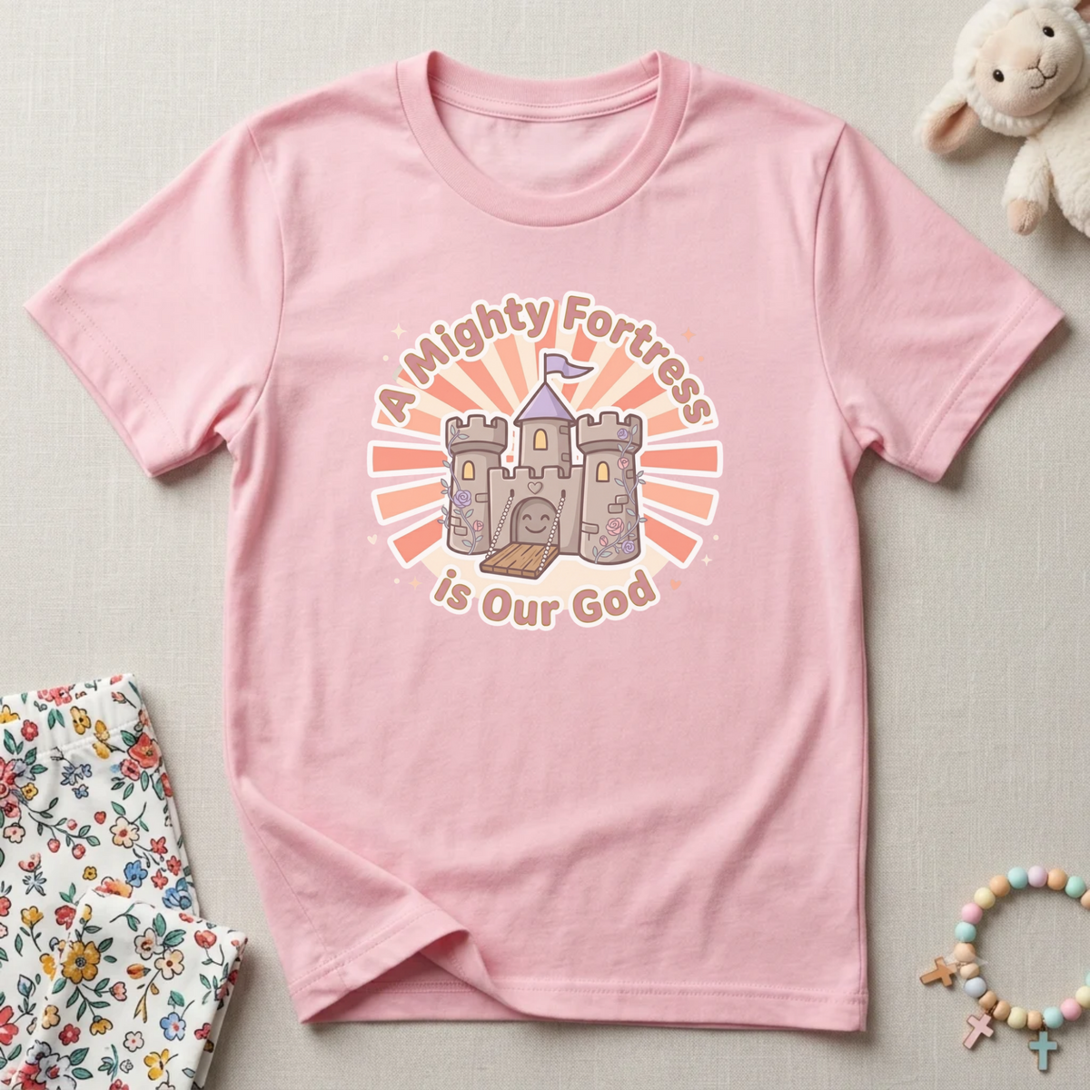 A Mighty Fortress Kids T-Shirt