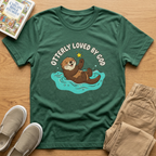 Otterly Loved by God Kids Christian T-Shirt