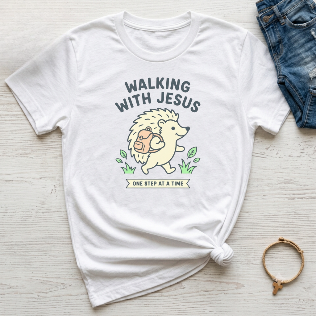 Kids Walking With Jesus Shirt