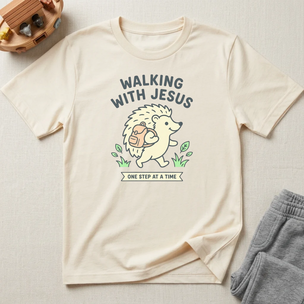 Kids Walking With Jesus Shirt