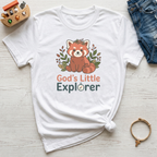 God's Little Explorer Kids Christian T-Shirt