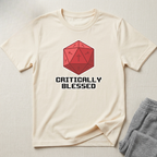 Critically Blessed Kids Christian Gamer Shirt