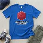 Critically Blessed Kids Christian Gamer Shirt