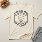 My Father’s World Is My Classroom Kids Christian Shirt