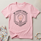 My Father’s World Is My Classroom Kids Christian Shirt