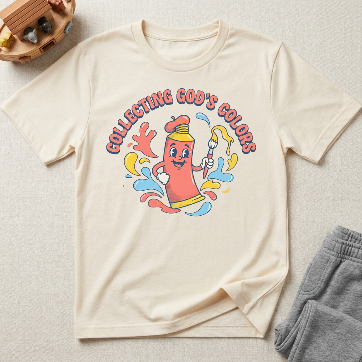 Collecting God's Colors Kids Shirt