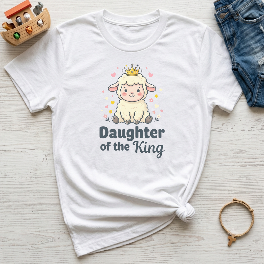 Daughter of the King Toddler Christian Shirt