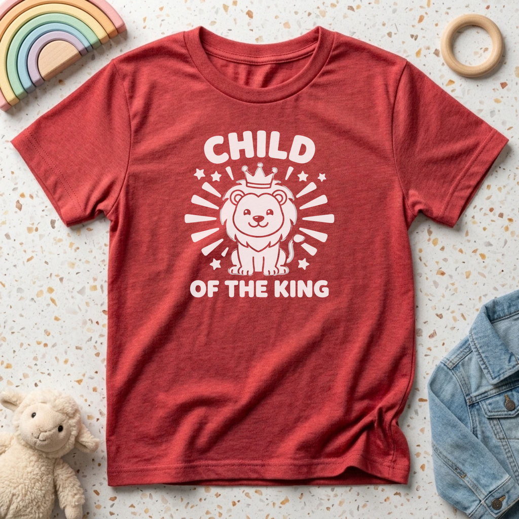 Child of the King Lion Toddler Shirt