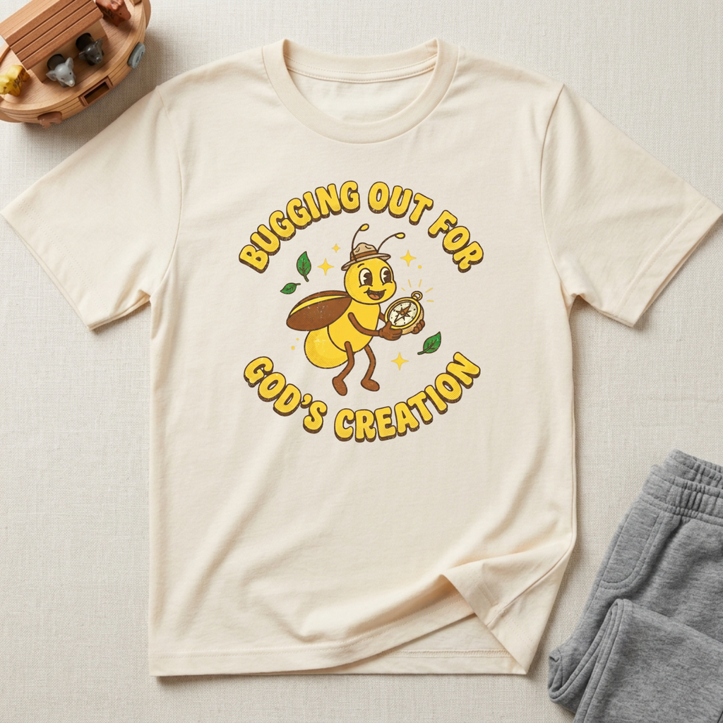 Bugging Out for God's Creation Kids Shirt