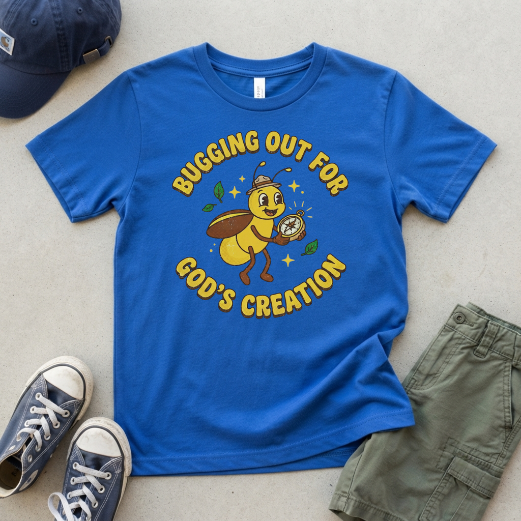 Bugging Out for God's Creation Kids Shirt